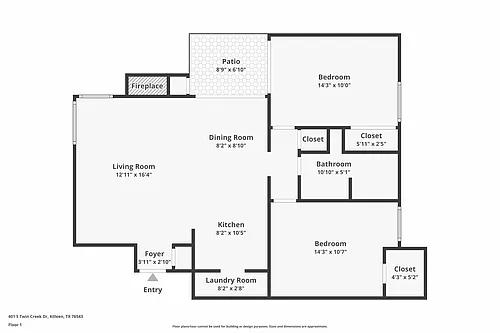 Floor plan 2X1 LUXE