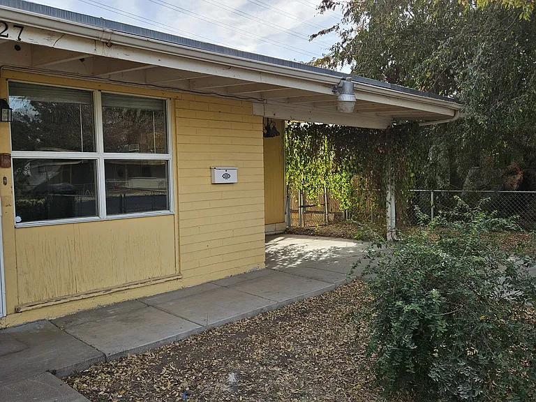 Carport area