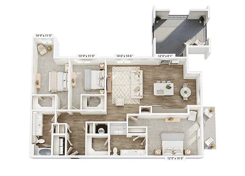 Floor plan C22