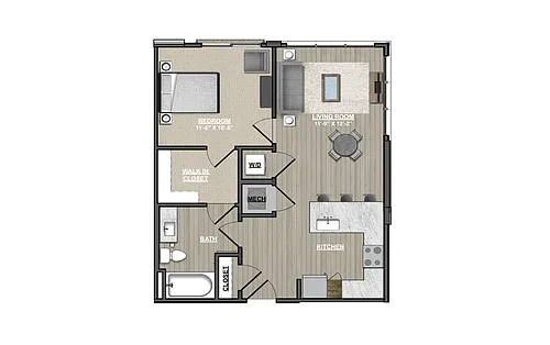 Floor plan A5 - Canna
