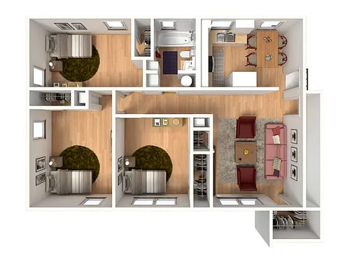 Floor plan C1