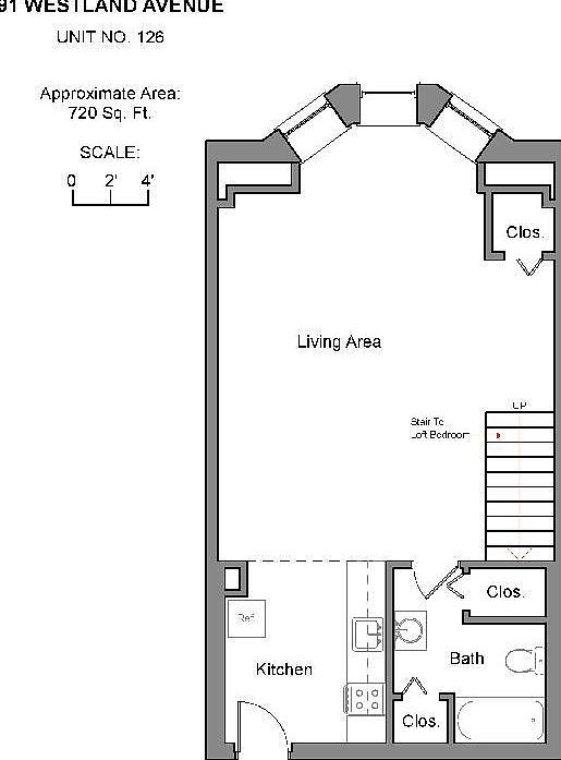 2nd image of 90 Westland Ave #126