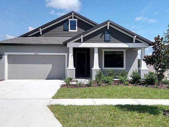 Sweetwater craftsman elevation new home front exterior William Ryan Homes Tampa