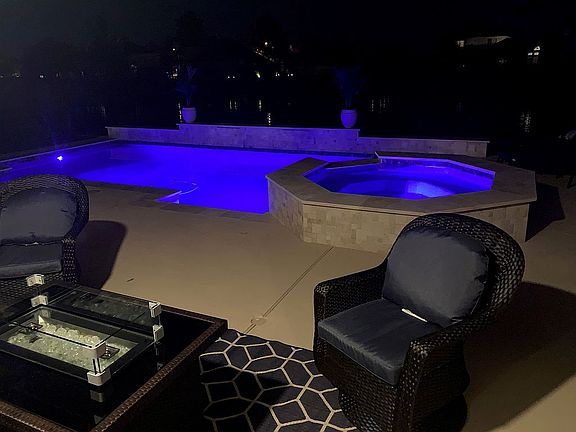 Pool at Night