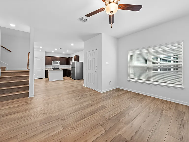 Spacious and open first floor.