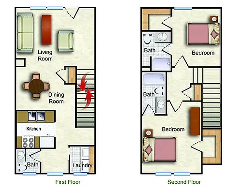 Floor plan The Sunflower Park West Gardens