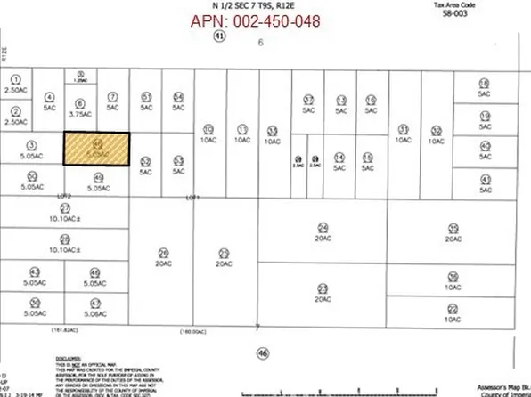 Range Rd Lot 2, Niland, CA 92257