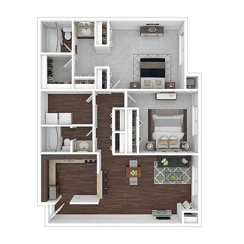 Floor plan B6 Sayler