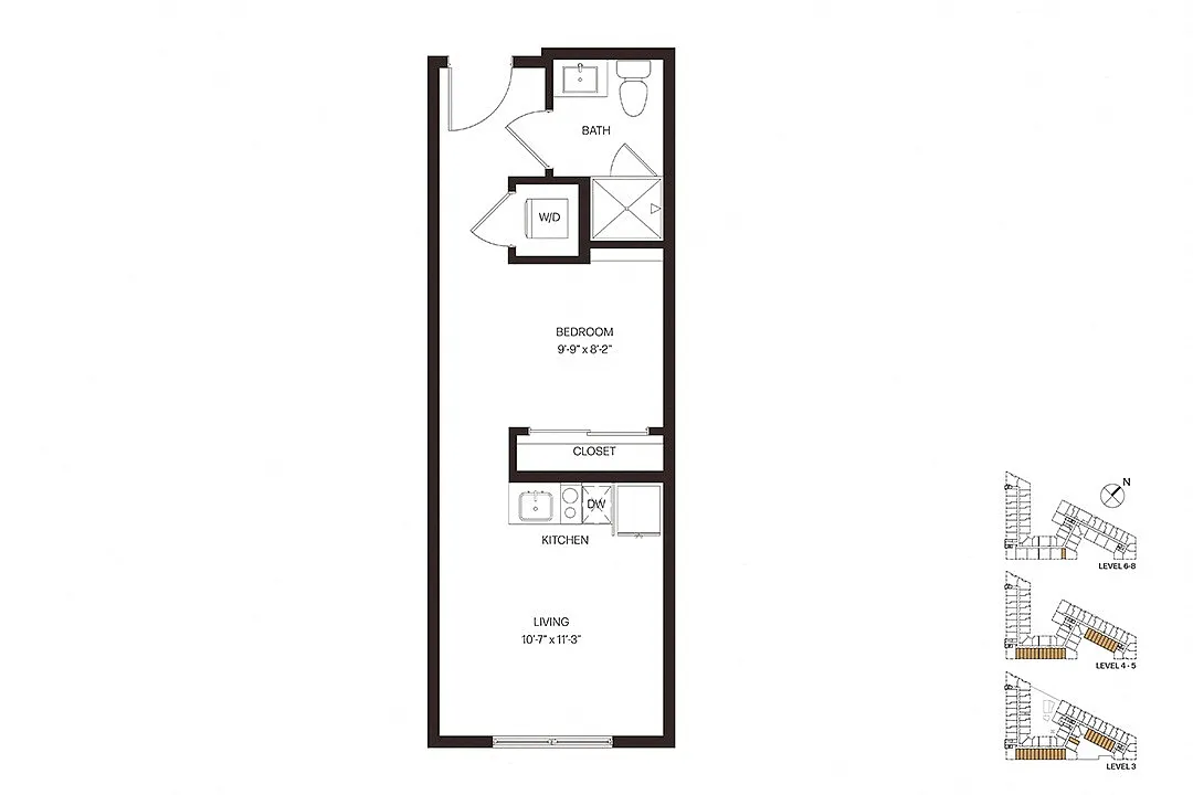 Floor plan Studio S1