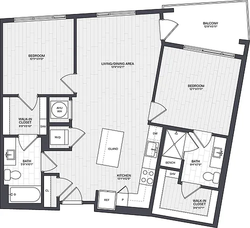 Floor plan C61