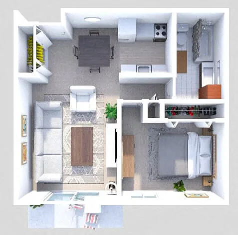 Floor plan Zeus