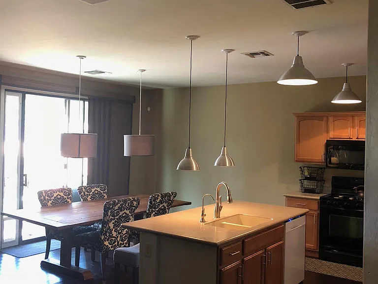 kitchen and dinning area