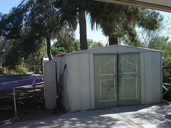 Shed Included