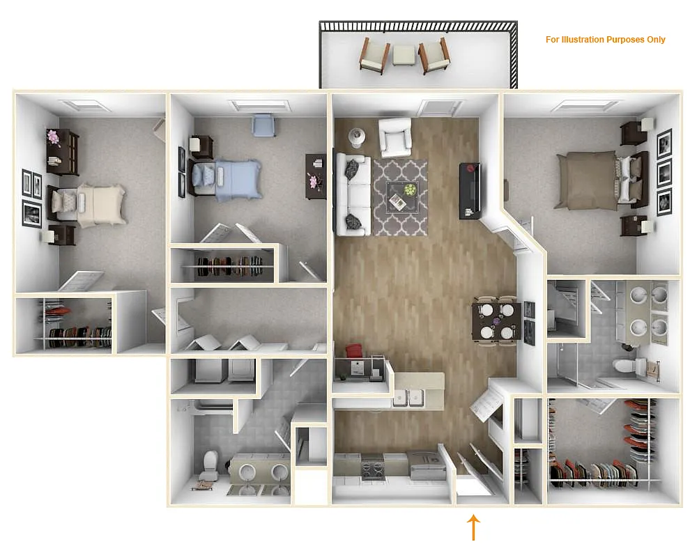 Floor plan The Regent