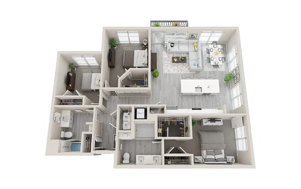 Floor plan C4