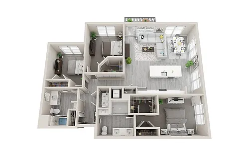 Floor plan C4