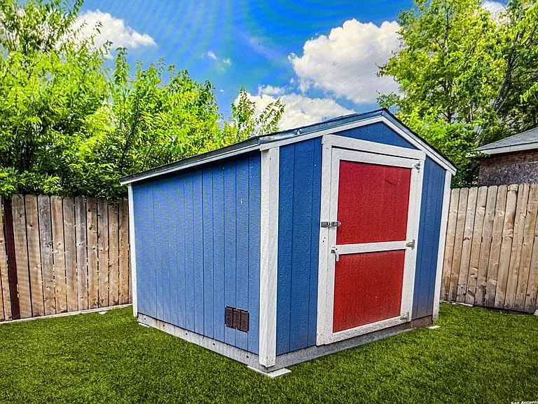 rear storage area