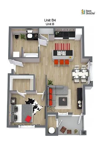 Floor plan Emerald Palm