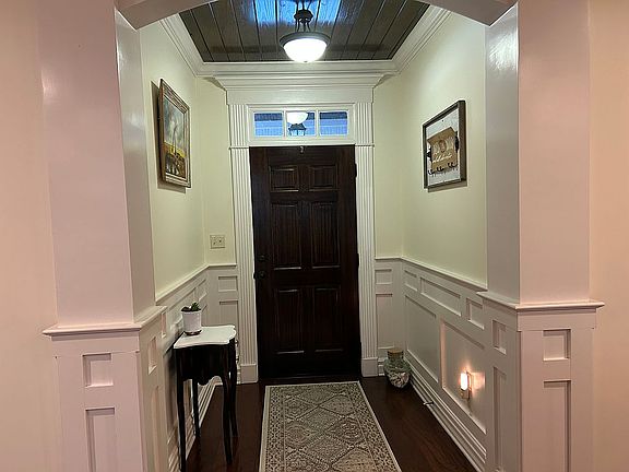 Stained bead board ceilings 