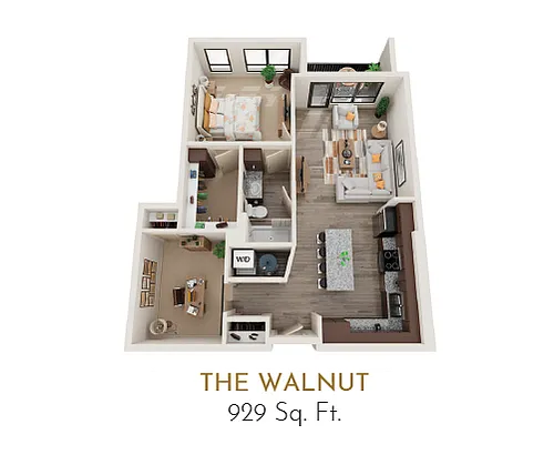 Floor plan The Walnut
