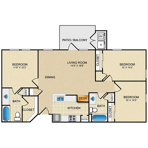 Floor plan C1