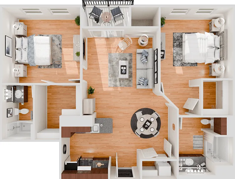 Da Vinci Floorplan Diagram