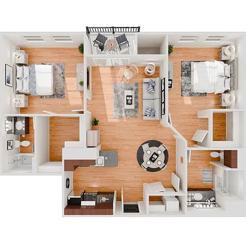 Floor plan Da Vinci