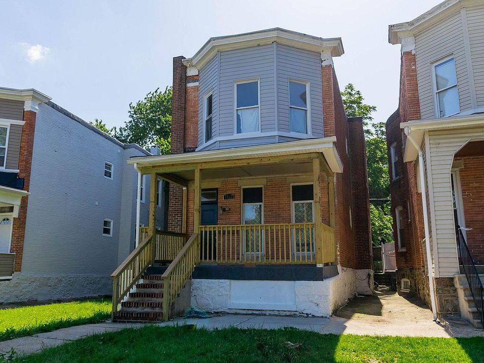 Front porch on quiet block