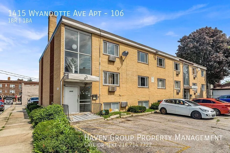 1415 Wyandotte Ave | Apt 106, Lakewood, OH 44107 - Spacious 1-bed 1-bath multi-family home! — Photo 2