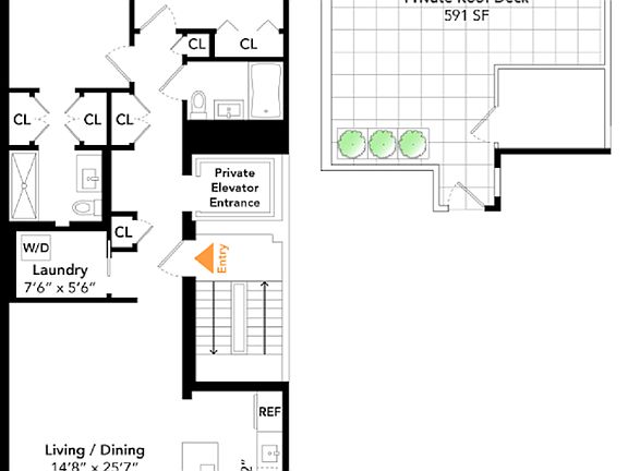 2nd image of 53 Lincoln Pl #3