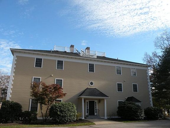 Back of condo building