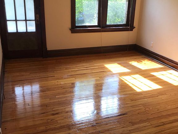 Front room showing original craft style trim.