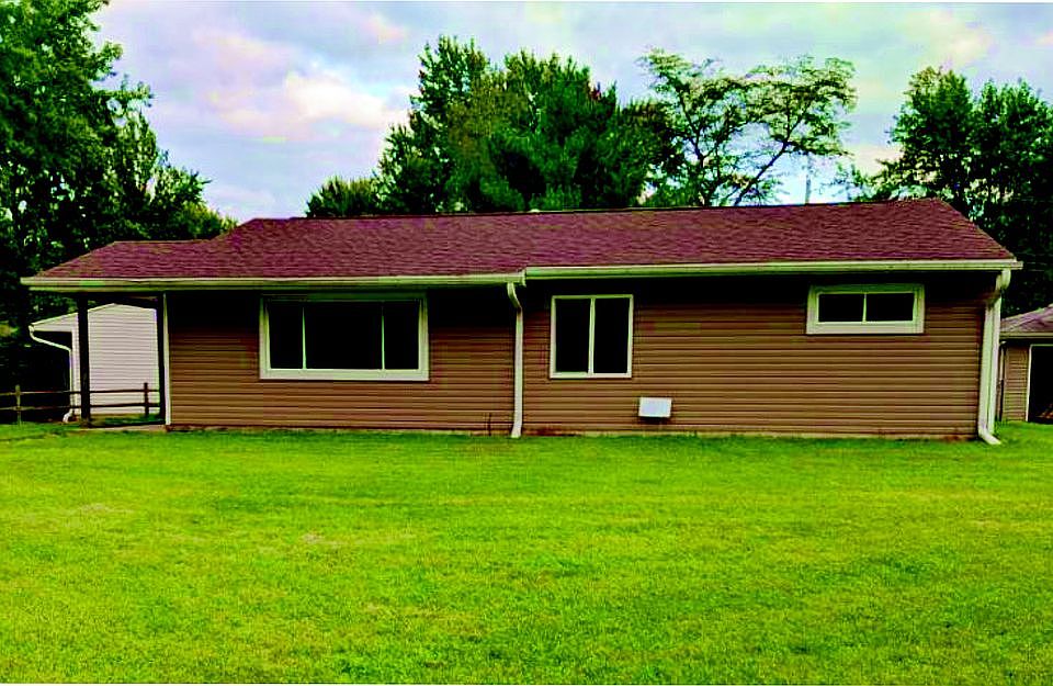 Large front yard