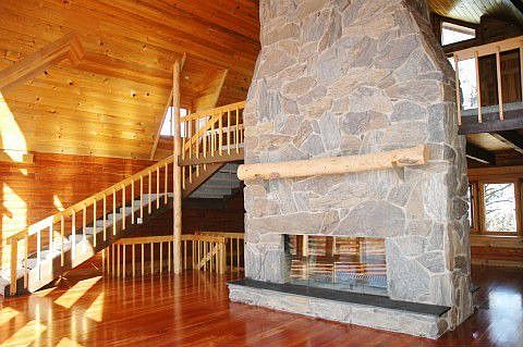 Great Room Huge Fireplace