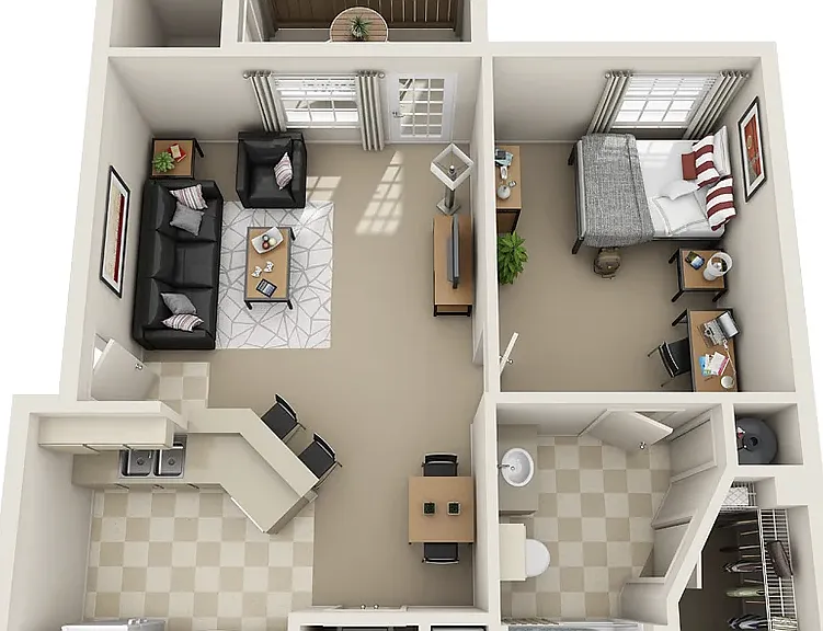 The Wyatt - Furnished Student Living - Priced Per Room — Photo 16