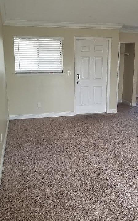 View to front door from Living room