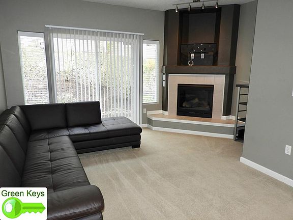 Sliding glass doors in Living Room