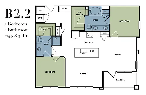 Floor plan B22