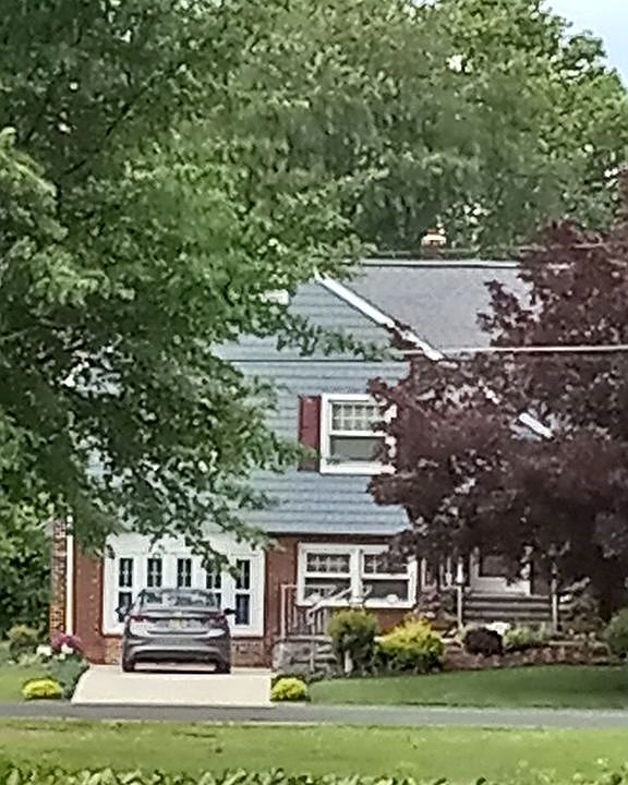 Front view of house