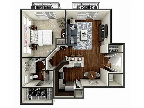 Floor plan A2-661