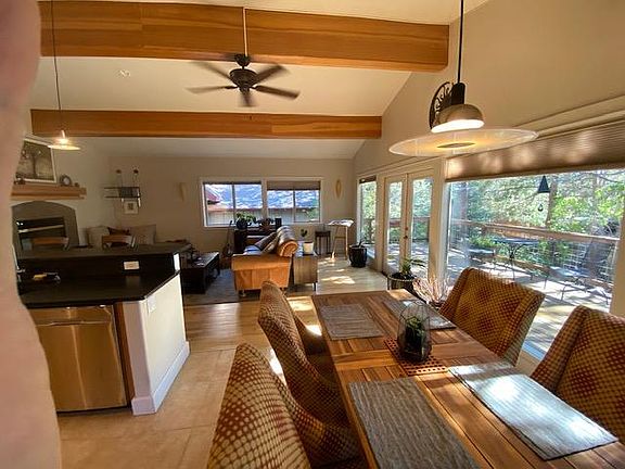 Dining and living area