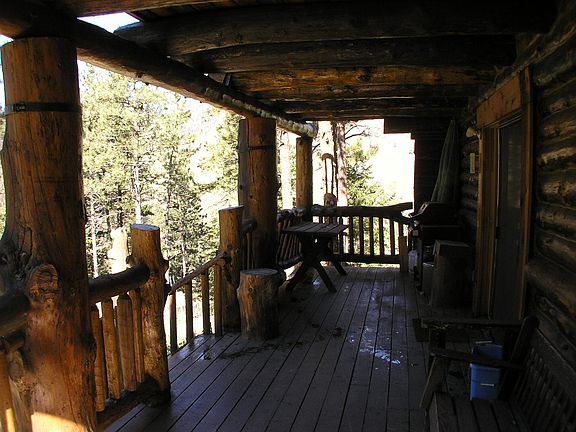 Welcoming front porch