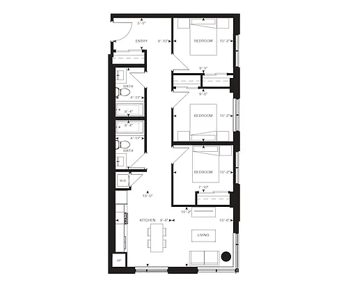 Floor plan 3C