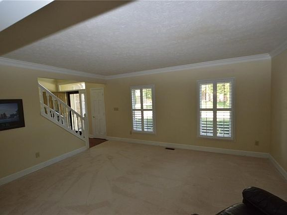 Bright spacious formal living room.