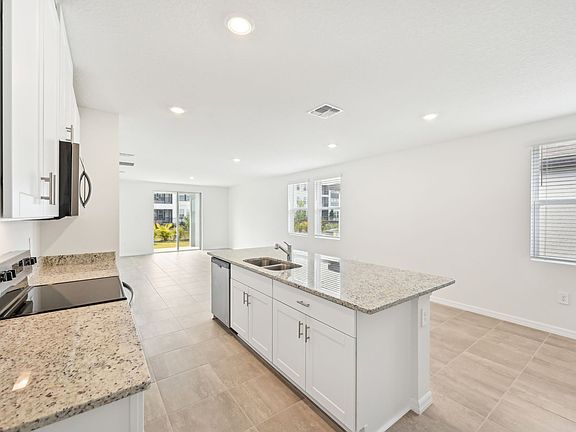 The Olympic floorplan kitchen.