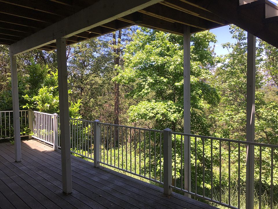 Back deck and front entrance.