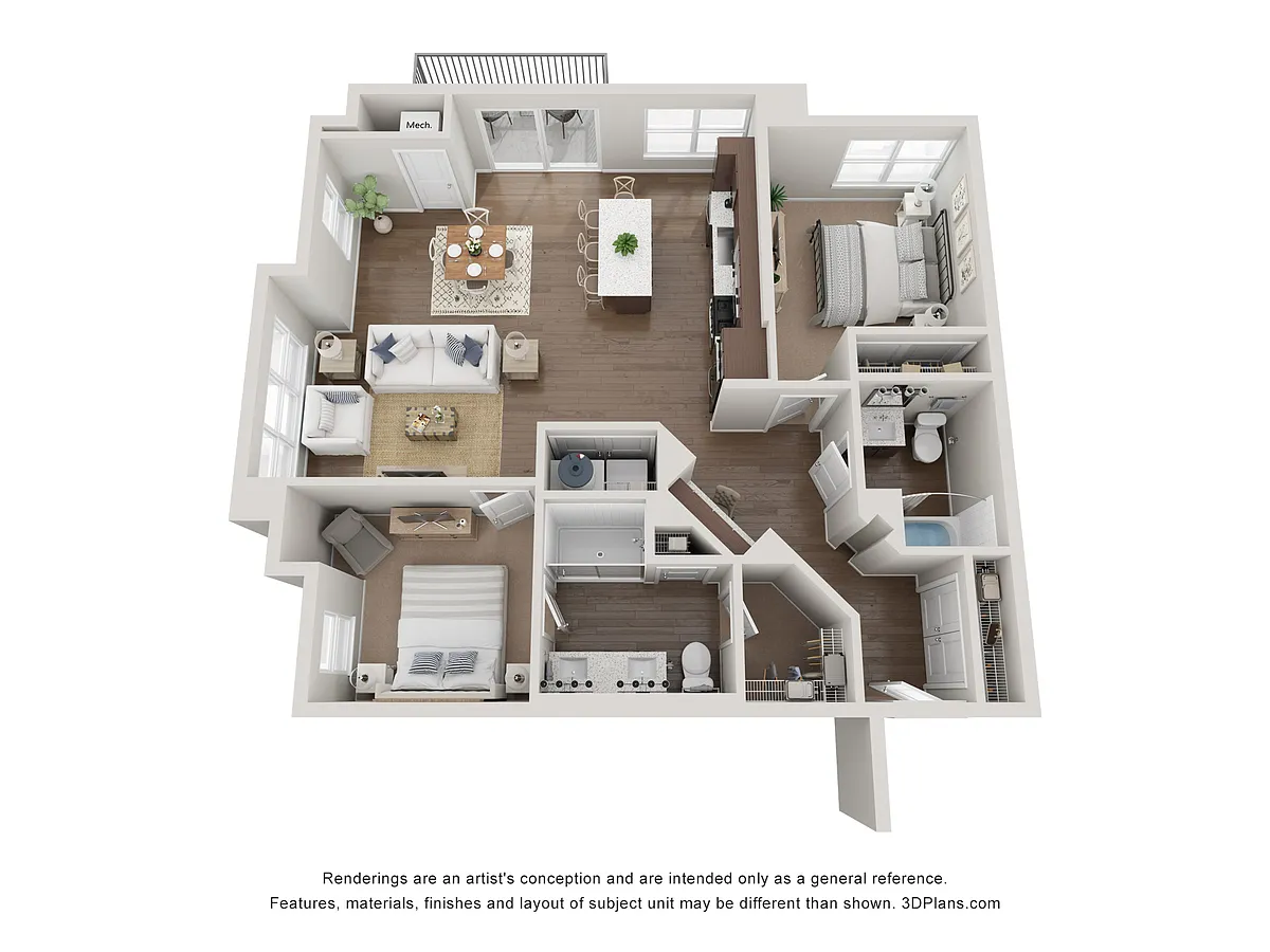 Floor plan B5b