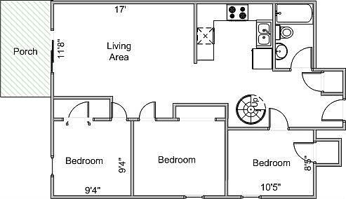 2nd image of 421 W Doty St APT 3