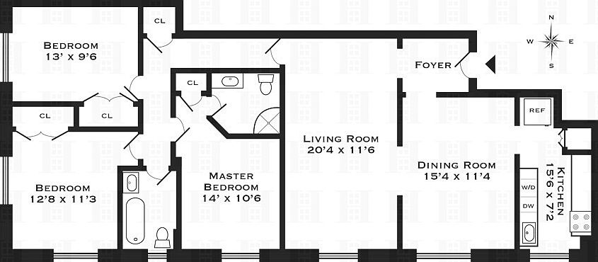 1st image of 109 Seaman Ave APT 1F