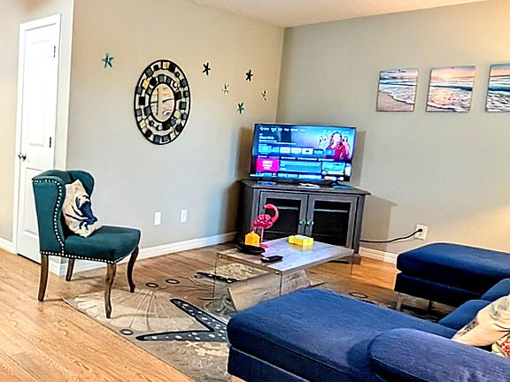 Open living room
